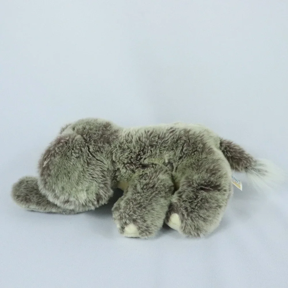 Toys R Us Animal Alley 2001 Gray Realistic Elephant Plush Stuffed Animal 16